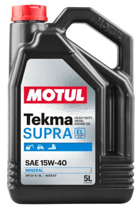 15W40 - Huile moteur MOTUL TEKMA SUPRA - TEK ME15W40 5L