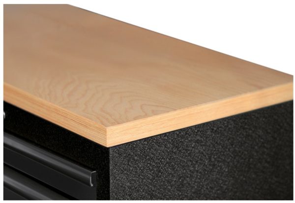 Mobilier d'atelier 4 éléments MOBILIO BLK Hêtre Kraftwerk KW3964D-BLK – Image 4