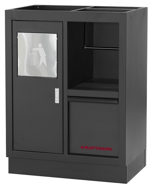 MOBILIO BLK Mobilier d'atelier 8 éléments, Hêtre Kraftwerk KW3964Q-BLK – Image 7