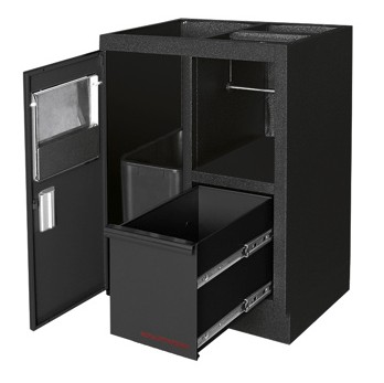 MOBILIO BLK Mobilier d'atelier 8 éléments, Hêtre Kraftwerk KW3964Q-BLK – Image 8