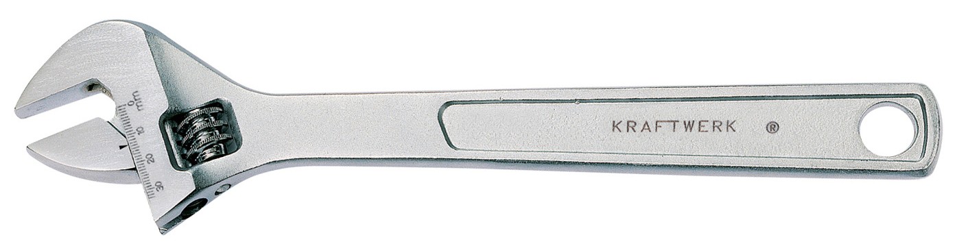 Clé à molette 18" 450 mm avec échelle KRAFTWERK KW2418