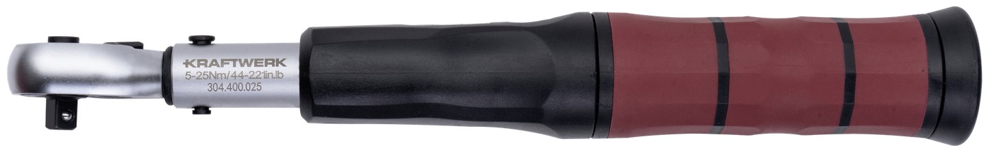 Clé dynamométrique 1/4" 5-25 Nm Kraftwerk KW304.400.025
