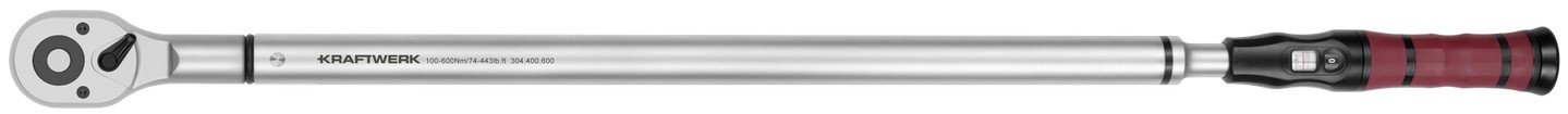 Clé dynamométrique 3/4" 100-600 Nm Kraftwek KW304.400.600